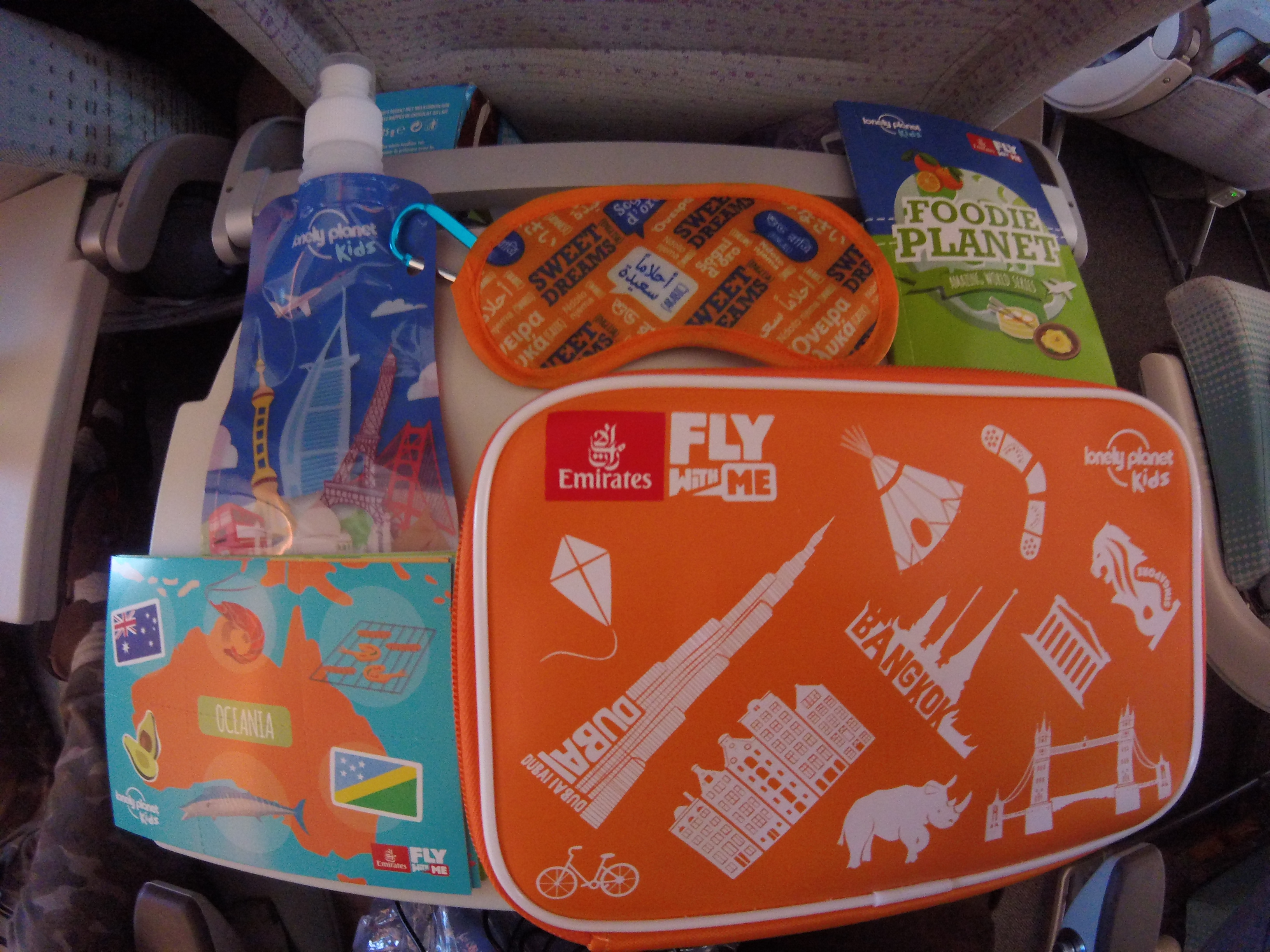 emirates kids pack Lets Go Bear Travels